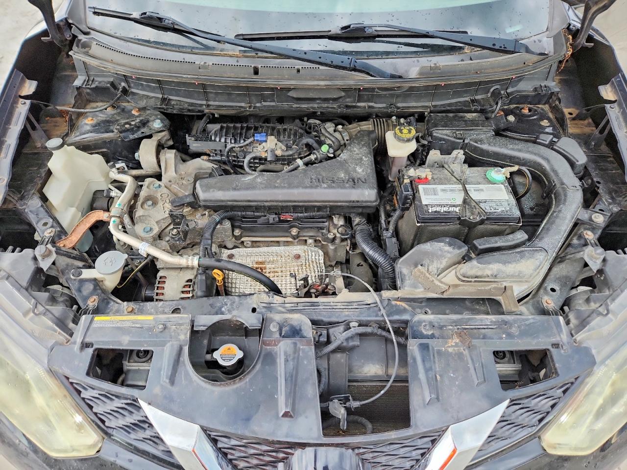 2015 Nissan Rogue Sv Black vin: KNMAT2MVXFP588096