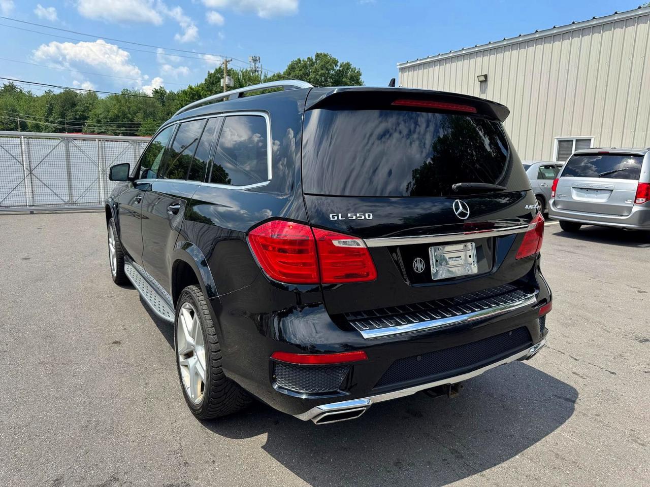 2015 Mercedes-benz Gl 550 4matic Black vin: 4JGDF7DE7FA506941