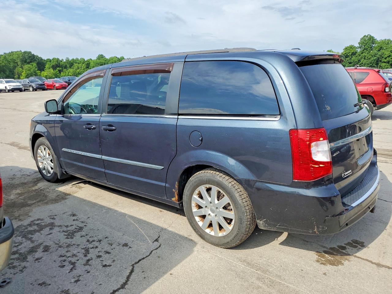 2013 Chrysler Town & Country Touring Blue vin: 2C4RC1BG1DR777264