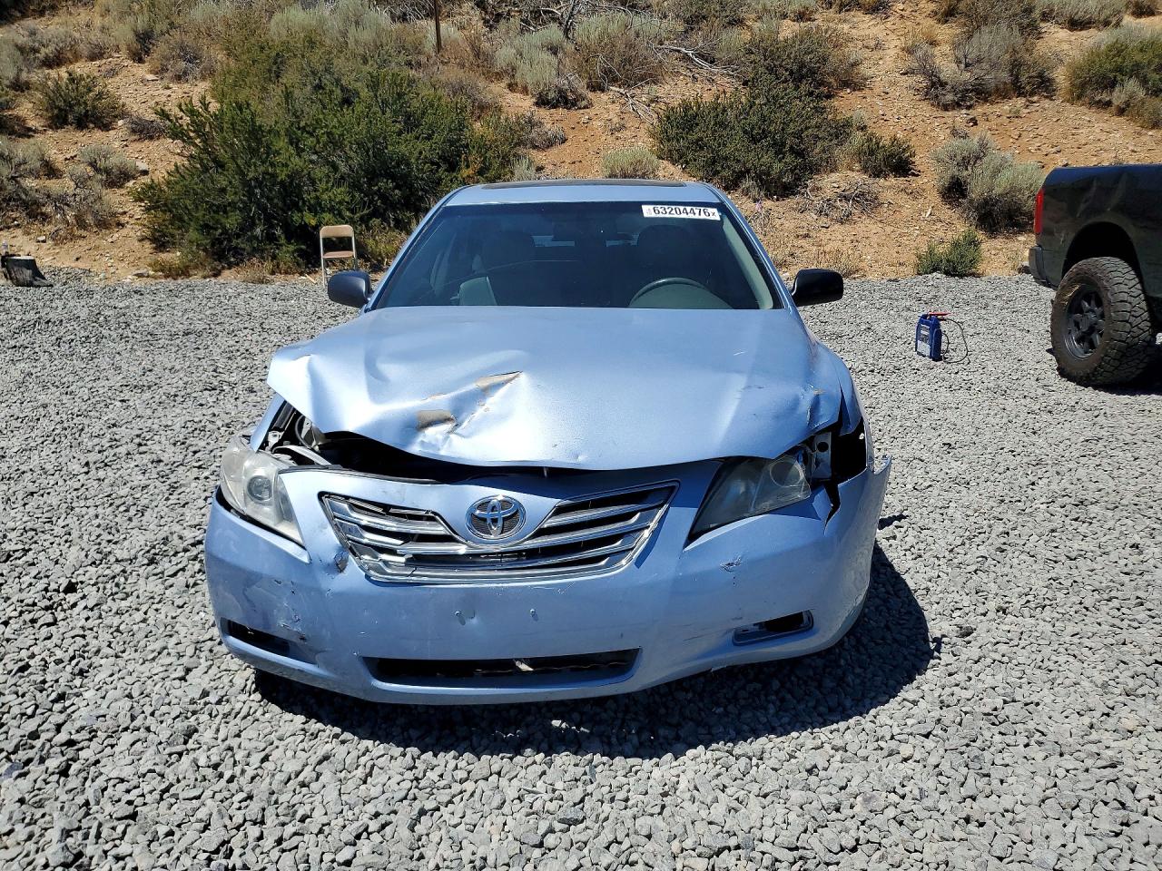2007 Toyota Camry Hybrid Blue vin: JTNBB46K073021888