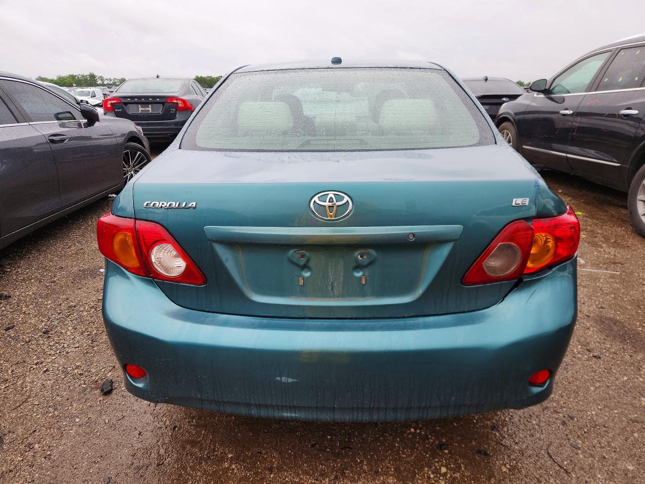 2009 Toyota Corolla Le Blue vin: JTDBL40E89J054463