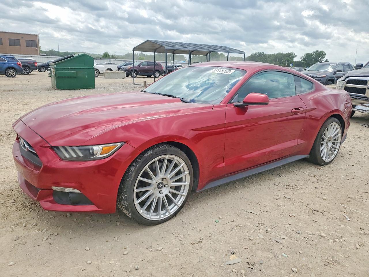 2015 Ford Mustang Красный vin: 1FA6P8TH2F5317706