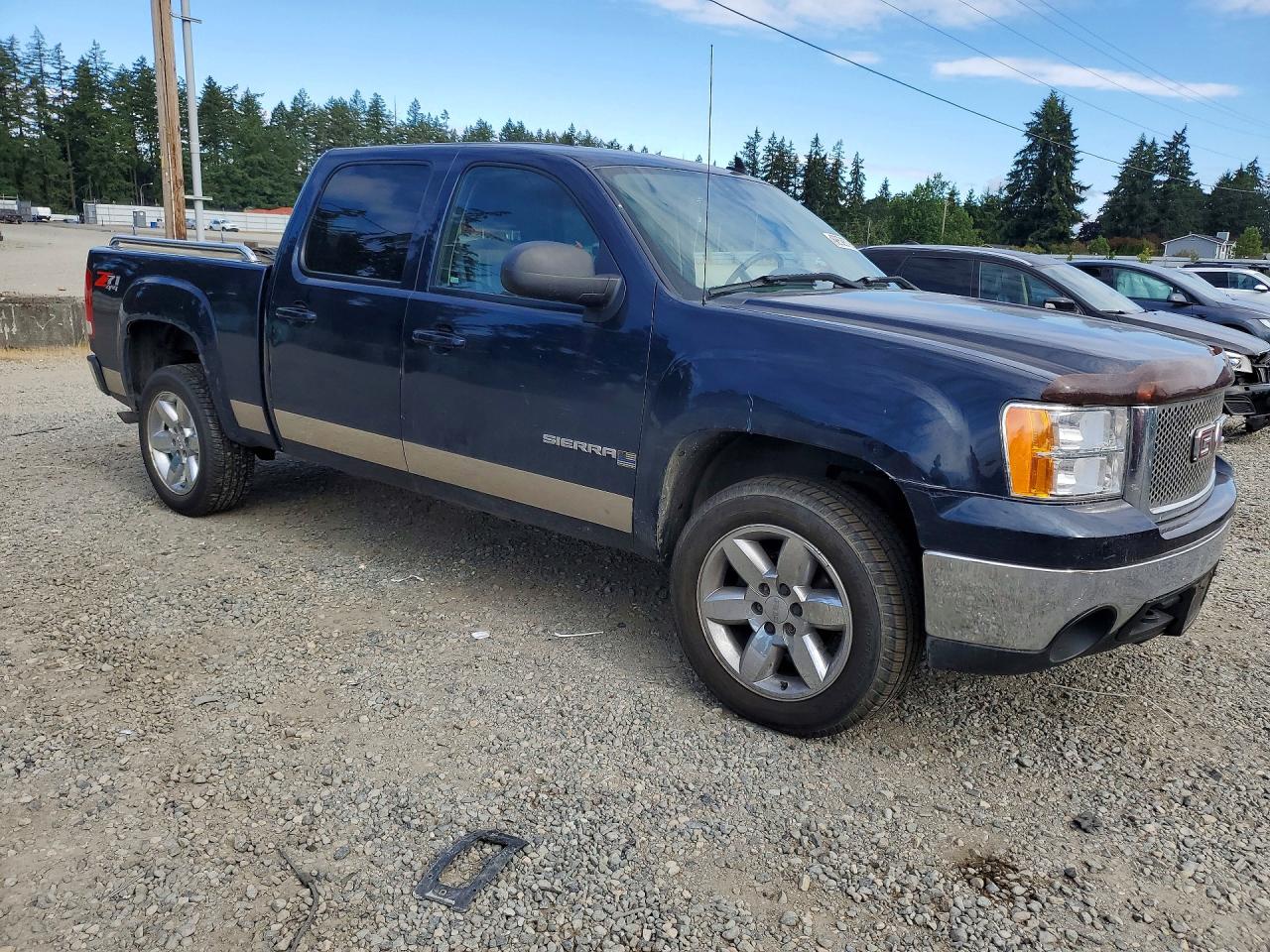 2007 Gmc New Sierra K1500 Синий vin: 2GTEK13M471564169