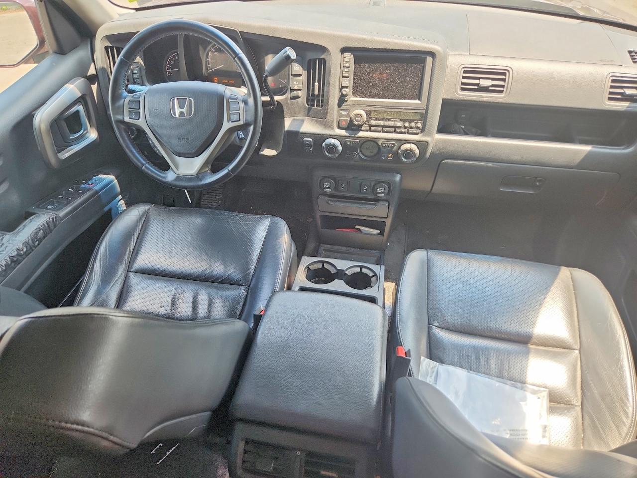 2012 Honda Ridgeline Rtl Maroon vin: 5FPYK1F55CB454179