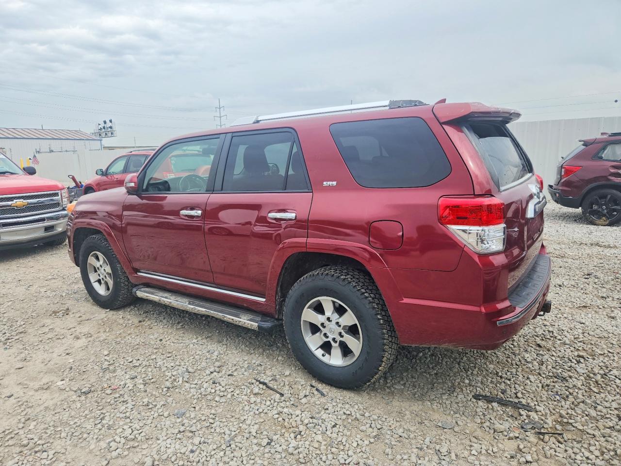 2012 Toyota 4runner Sr5 Red vin: JTEBU5JR1C5082671