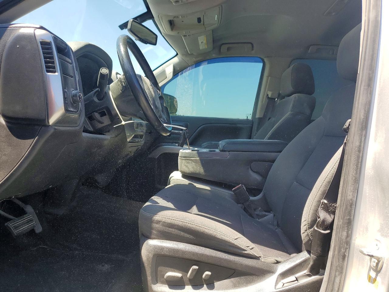 2015 Chevrolet Silverado C1500 Lt Silver vin: 1GCRCREC4FZ321727