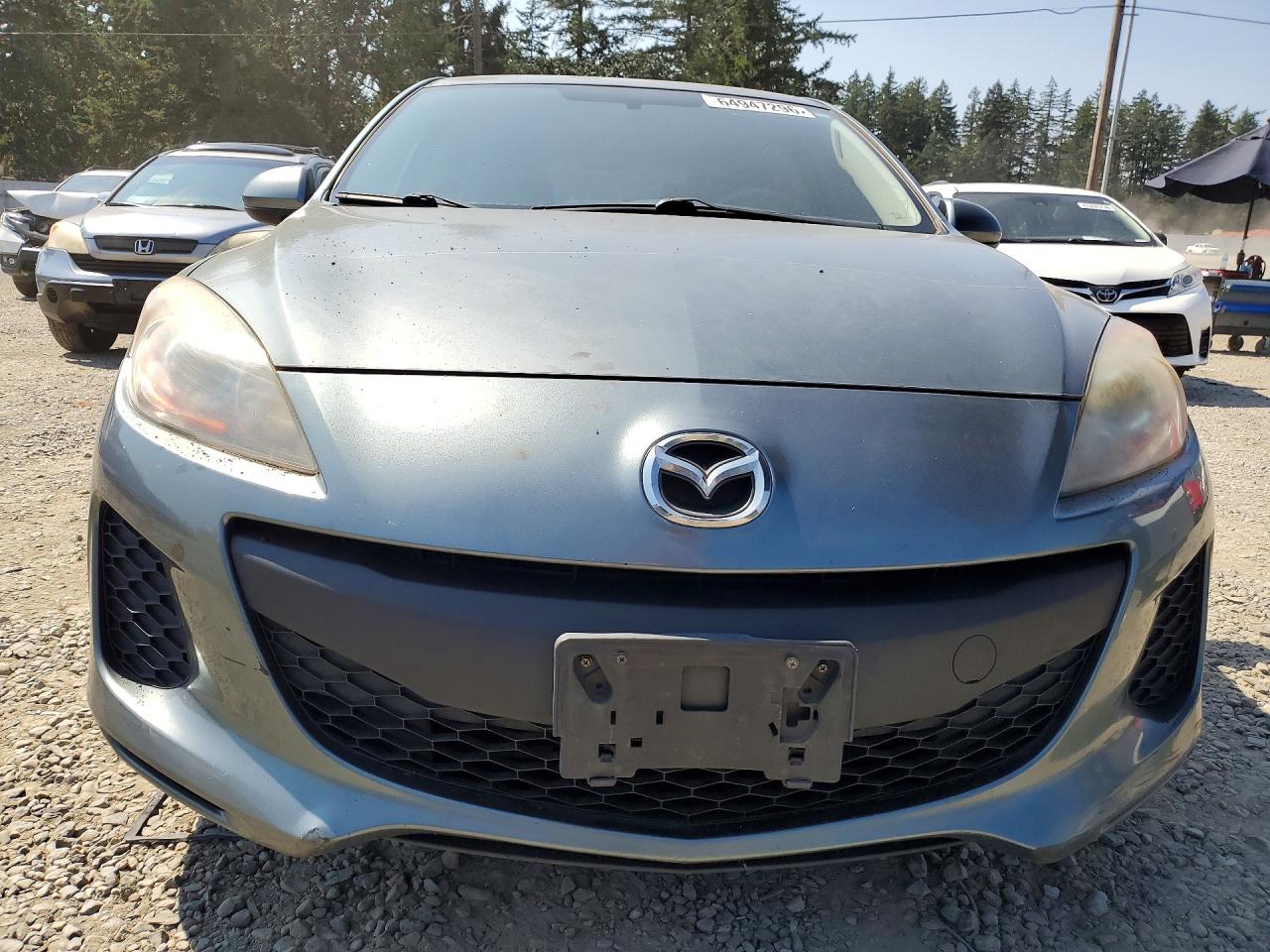 2012 Mazda 3 I Синий vin: JM1BL1L70C1623423