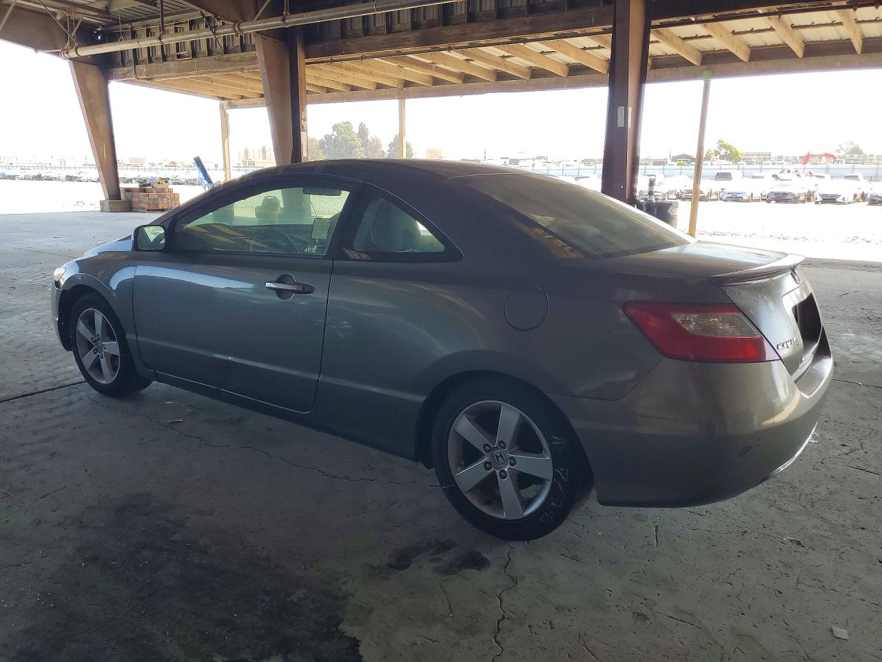 2007 Honda Civic Ex Gray vin: 2HGFG12837H569088