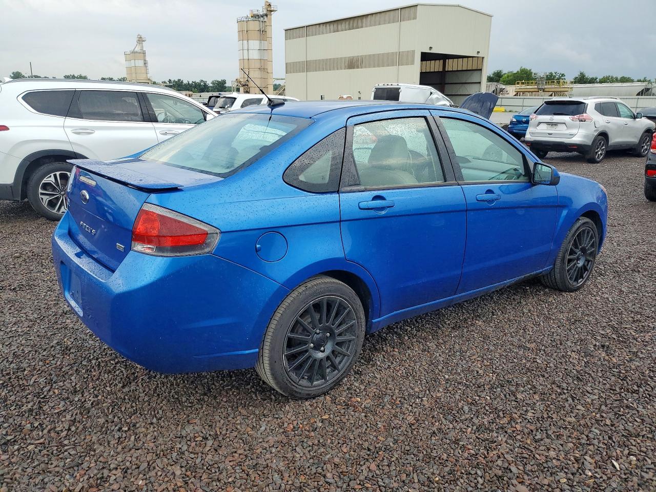 2010 Ford Focus Ses Синий vin: 1FAHP3GN0AW190498
