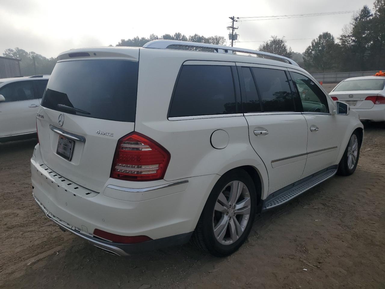 2012 Mercedes-benz Gl 450 4matic Белый vin: 4JGBF7BE0CA767267