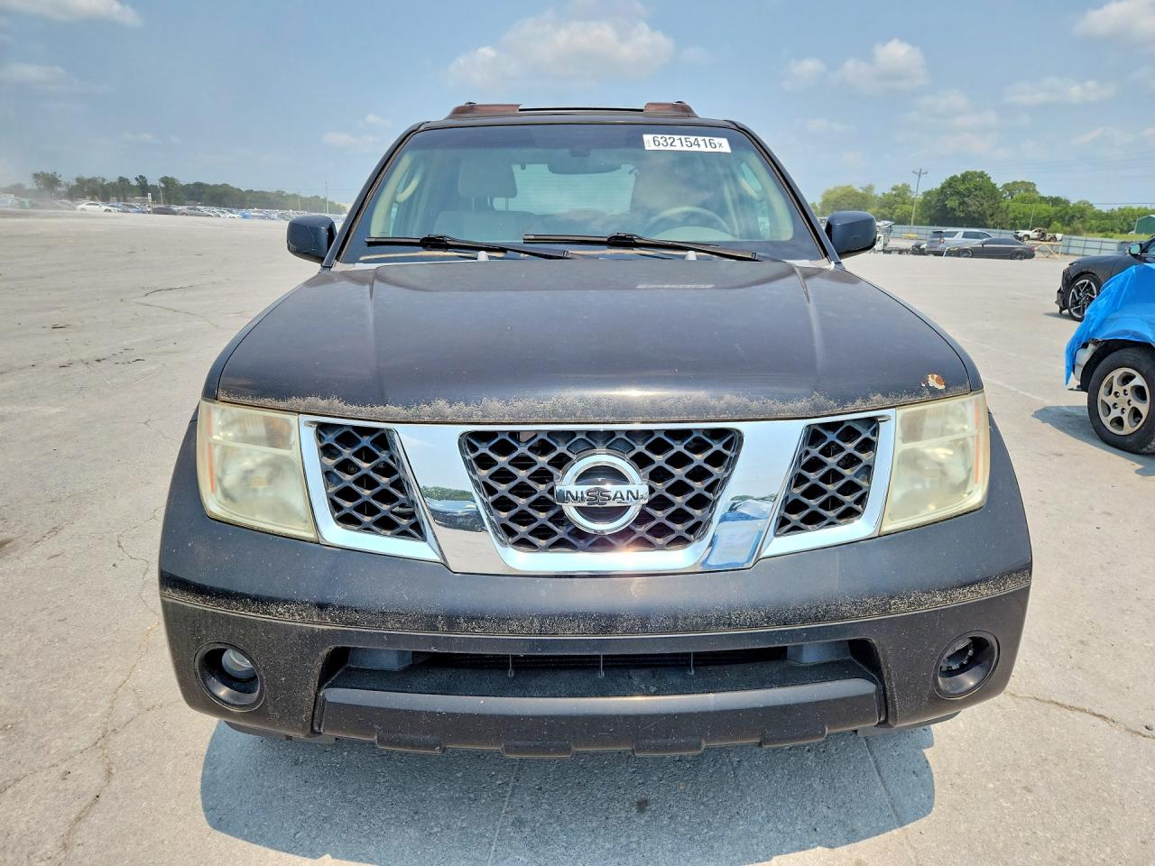 2007 Nissan Pathfinder S Black vin: 5N1AR18UX7C609012
