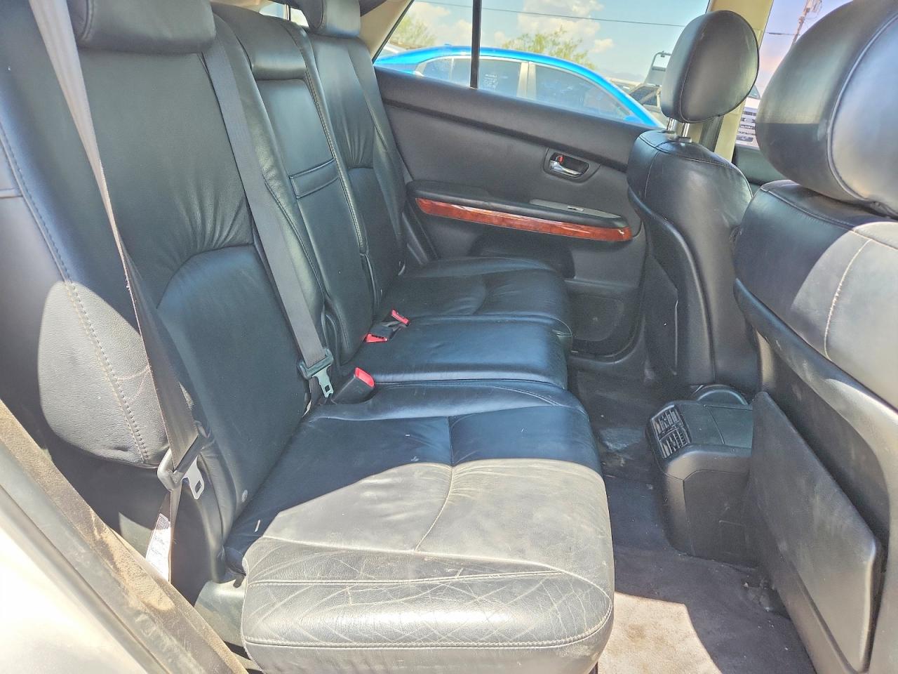 2008 Lexus Rx 400h Silver vin: JTJHW31U582043346