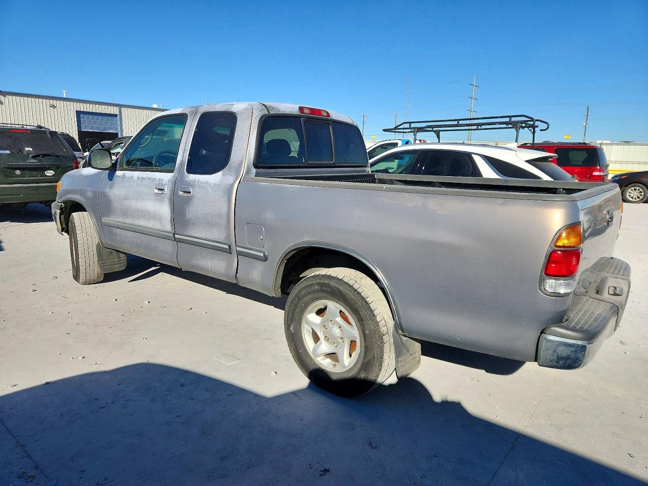 2002 Toyota Tundra Access Cab Sr5 Серебряный vin: 5TBRN34142S231831