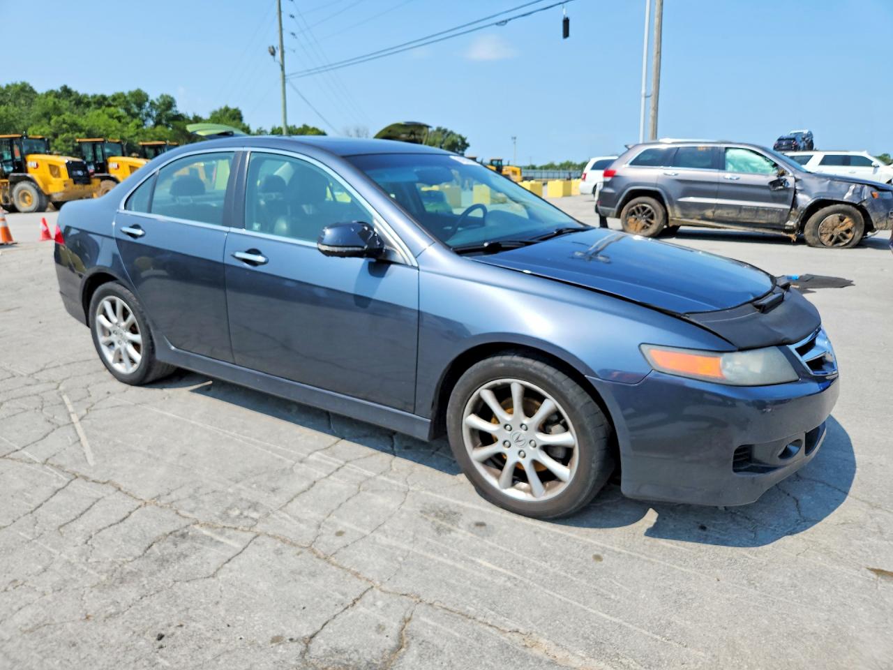 2006 Acura Tsx Gray vin: JH4CL96826C006006