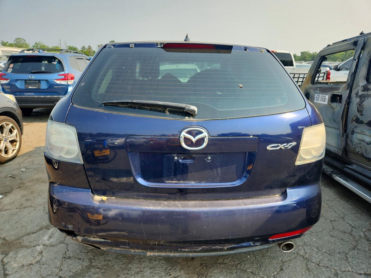 2010 Mazda Cx-7 Blue vin: JM3ER2W57A0319639