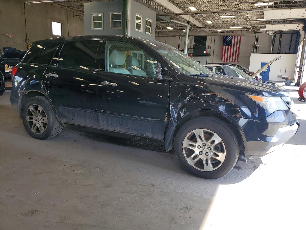 2009 Acura Mdx Technology Black vin: 2HNYD28649H503352