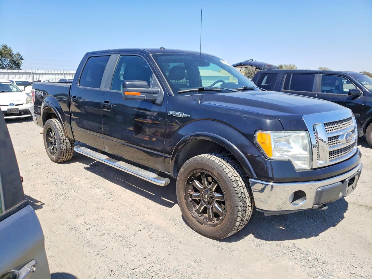 2010 Ford F150 Supercrew Black vin: 1FTFW1EV1AFD89586