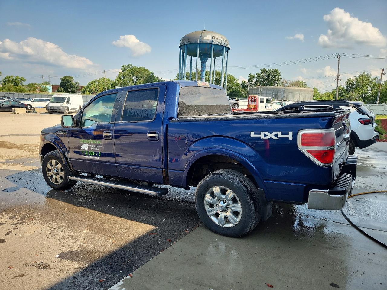 2010 Ford F150 Supercrew Black vin: 1FTFW1EV0AFC71528