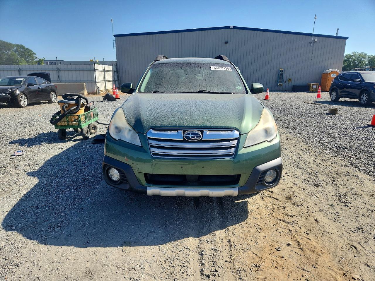 2013 Subaru Outback 2.5i Limited Green vin: 4S4BRBKC3D3321905