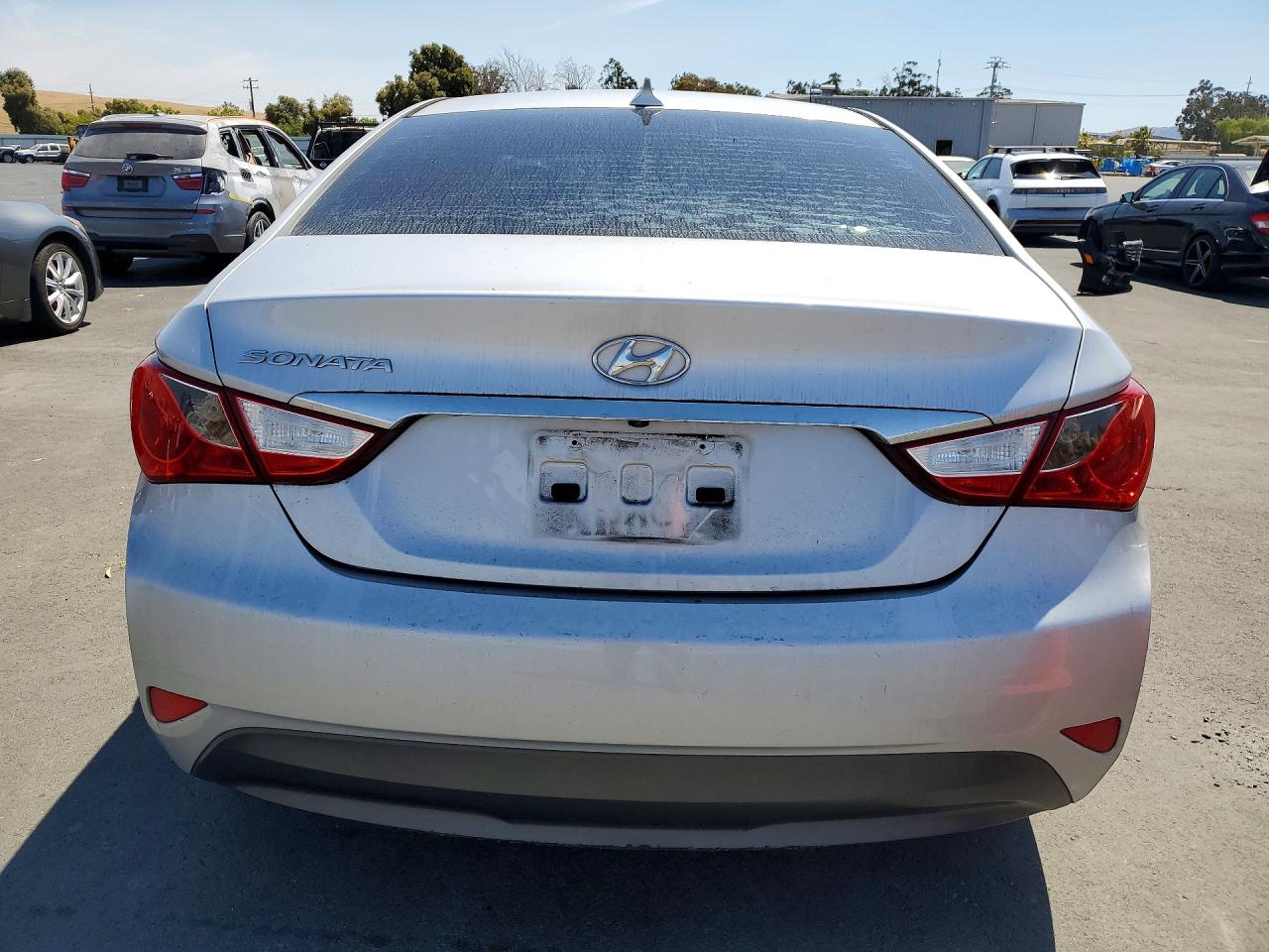 2014 Hyundai Sonata Gls Silver vin: 5NPEB4AC7EH935512