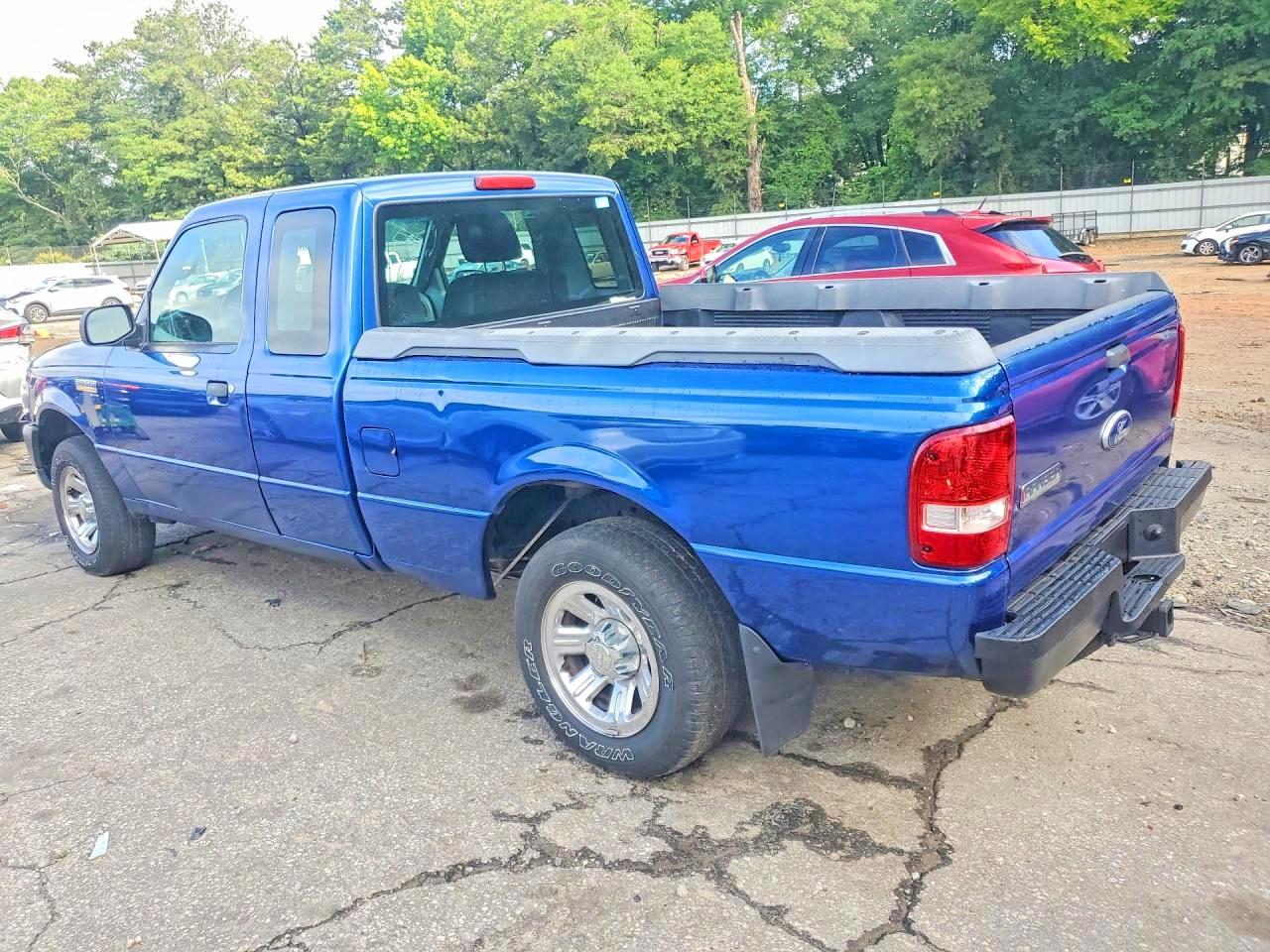 2011 Ford Ranger Super Cab Синий vin: 1FTKR4ED0BPA27050