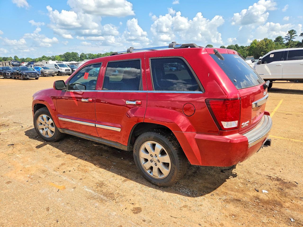 2010 Jeep Grand Cherokee Limited Red vin: 1J4RR5GTXAC150041