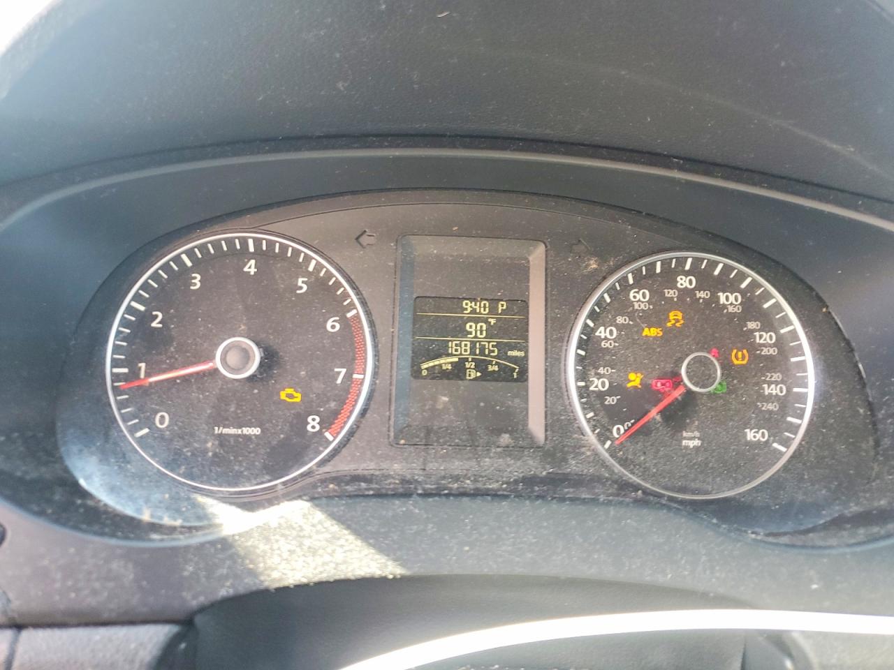 2012 Volkswagen Jetta Se Gray vin: 3VWDP7AJ4CM007738