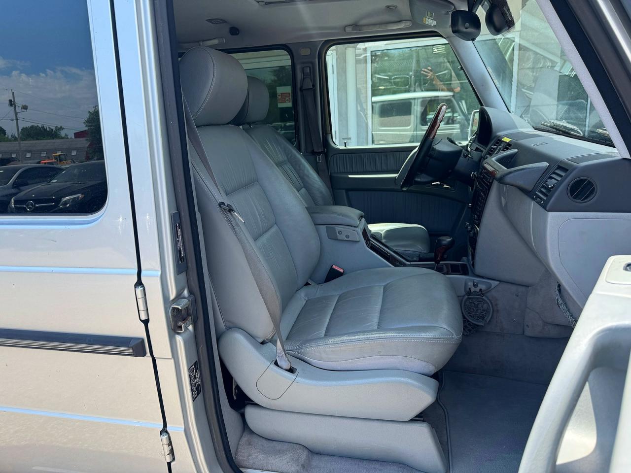 2005 Mercedes-benz G 500 Silver vin: WDCYR49E85X158707