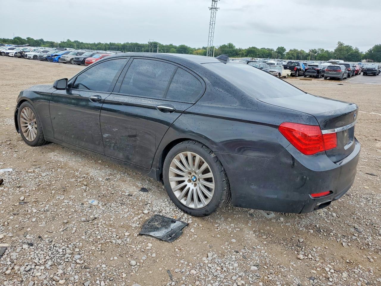 2009 Bmw 750 I Black vin: WBAKA83509CY33950
