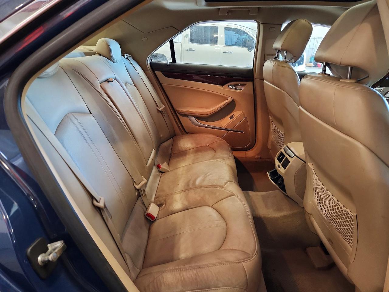 2009 Cadillac Cts Blue vin: 1G6DG577X90166300