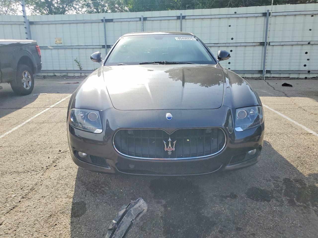 2011 Maserati Quattroporte S Gray vin: ZAM39JKA3B0058116