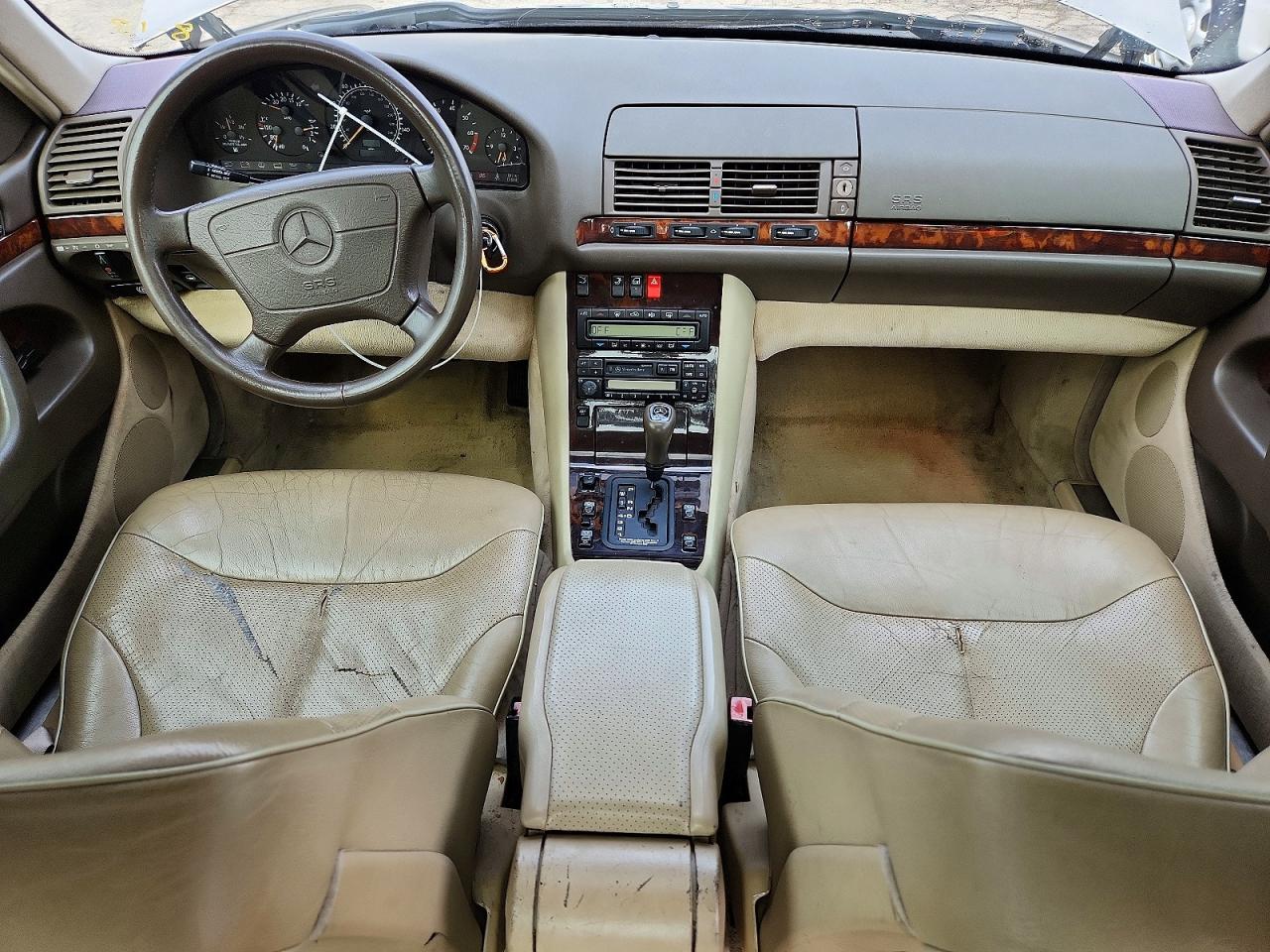 1997 Mercedes-benz S 420 Beige vin: WDBGA43G4VA352073