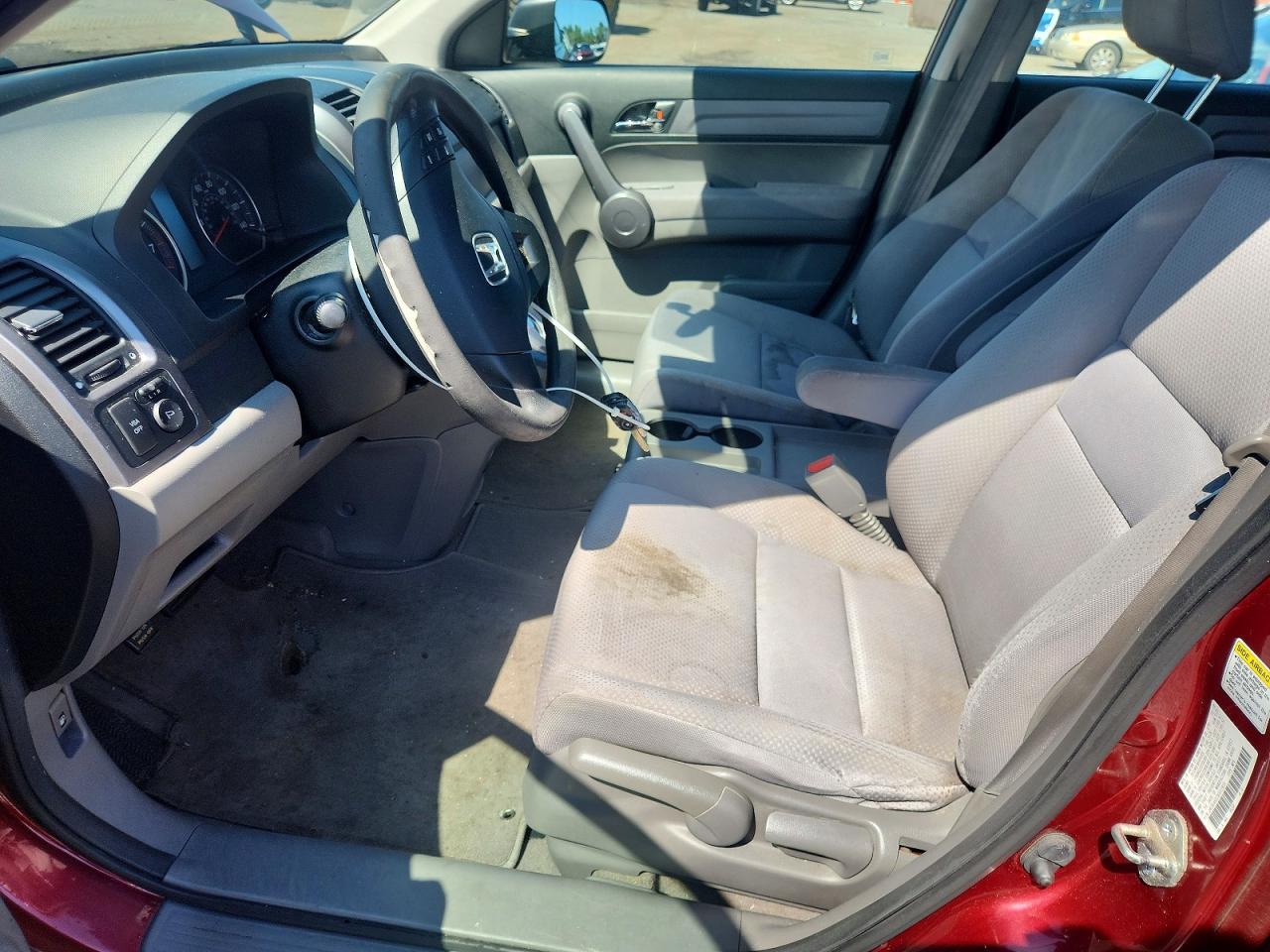 2009 Honda Cr-v Lx Maroon vin: JHLRE48379C012823