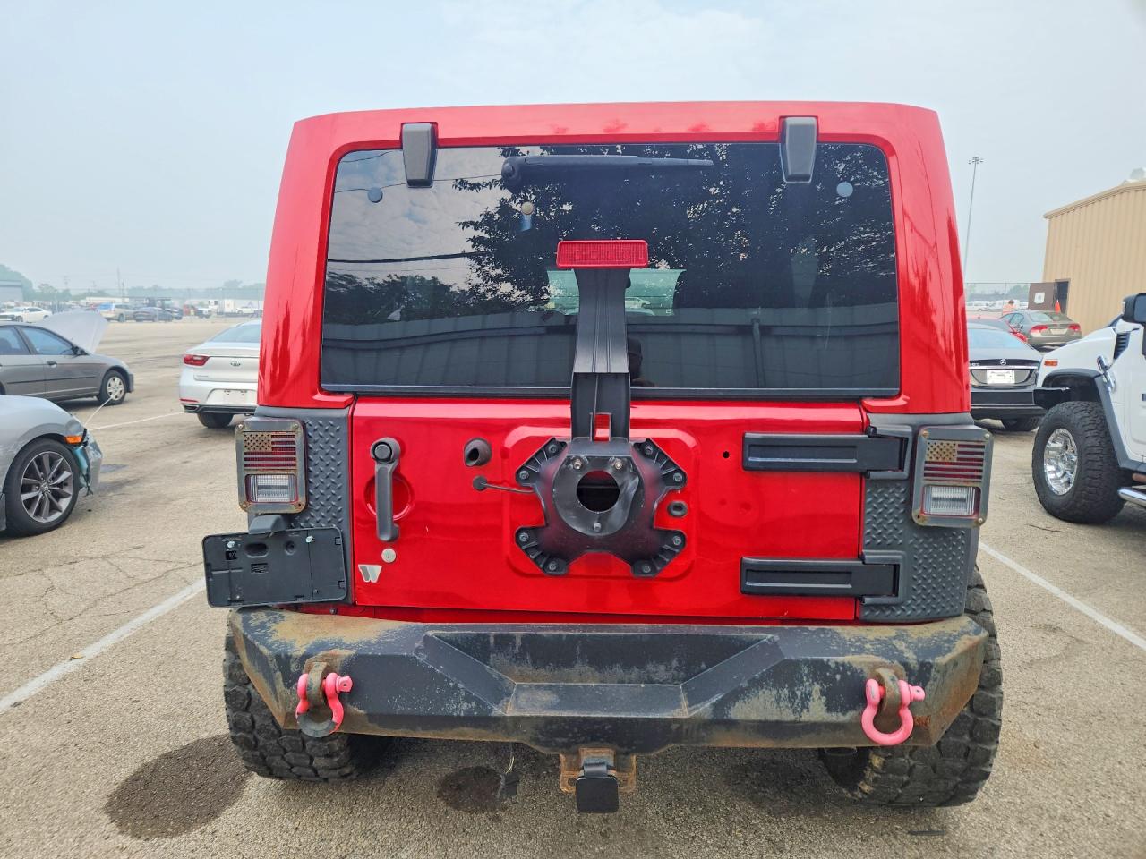 2014 Jeep Wrangler Unlimited Sahara Красный vin: 1C4BJWEG0EL128355