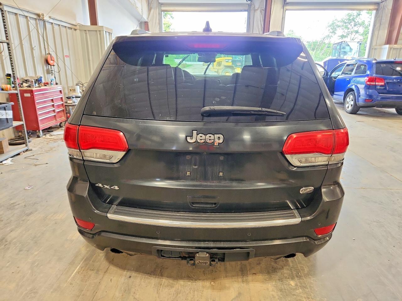 2014 Jeep Grand Cherokee Overland Black vin: 1C4RJFCT7EC105590