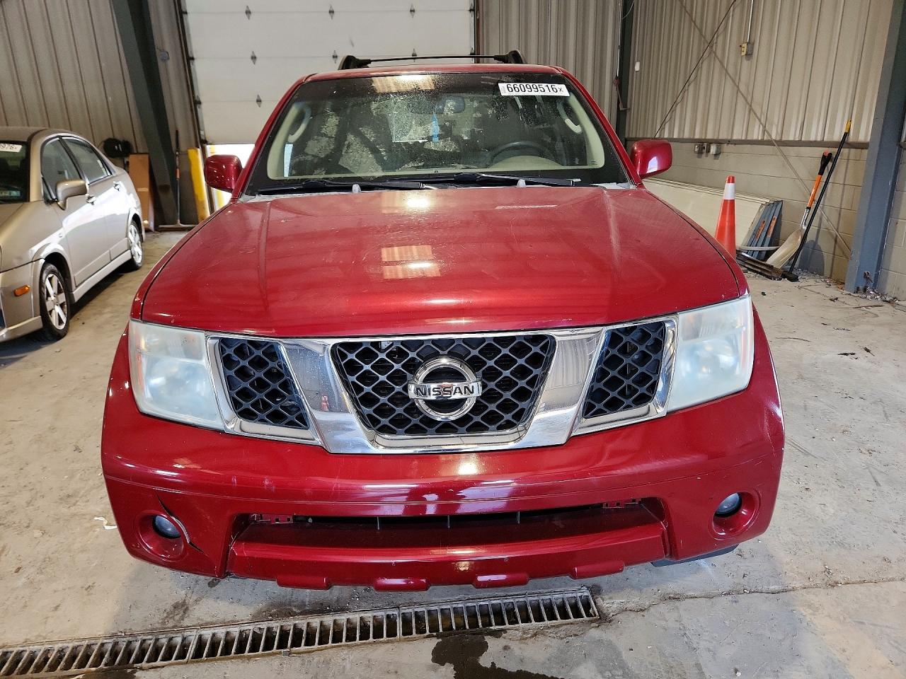 2006 Nissan Pathfinder S Red vin: 5N1AR18W86C607677