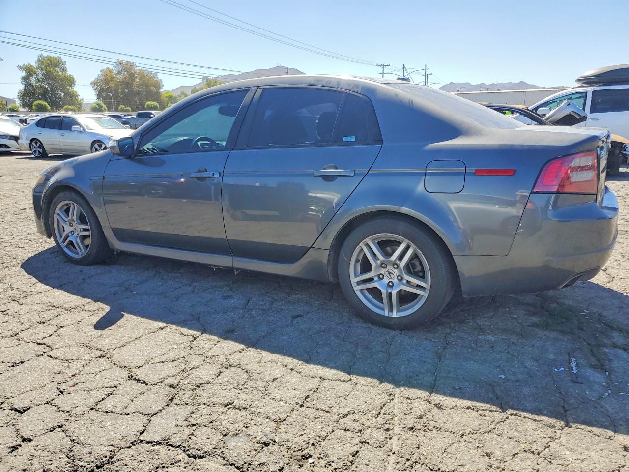 2008 Acura Tl Gray vin: 19UUA66298A011791