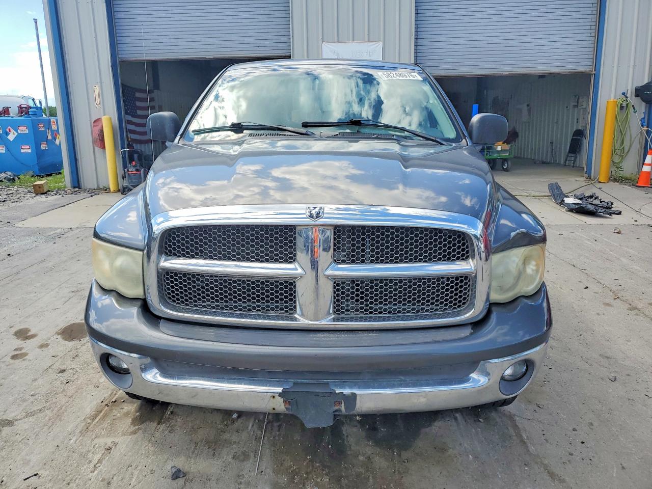 2002 Dodge Ram 1500 Gray vin: 3D7HU18N72G136952