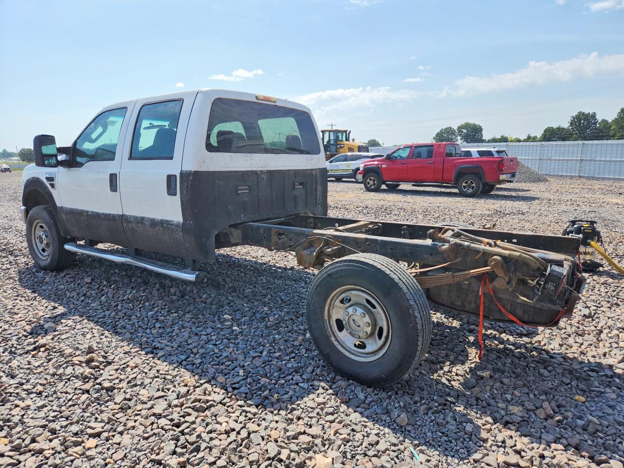 2009 Ford F350 Super Duty White vin: 1FDSW35599EA94212