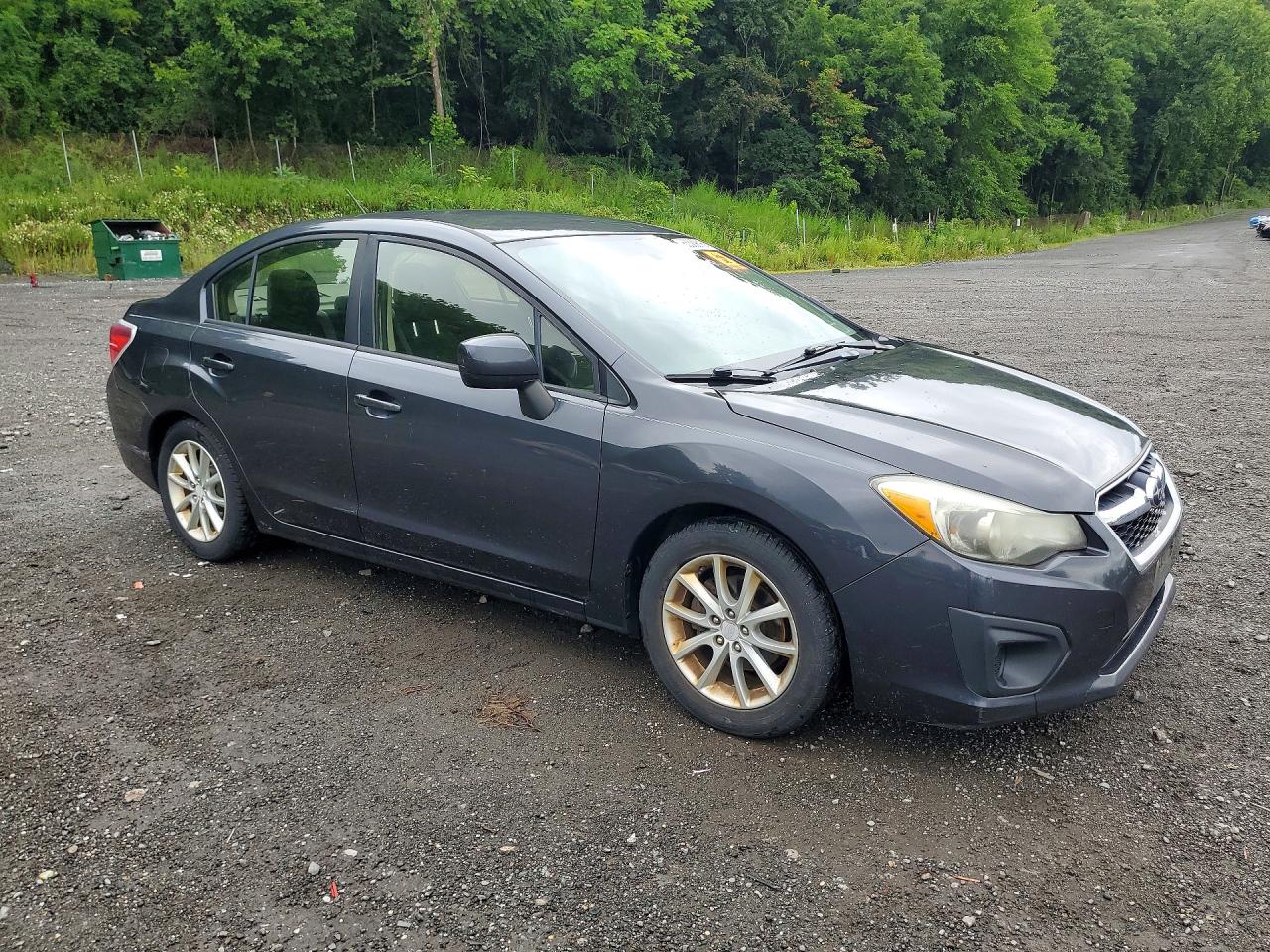 2014 Subaru Impreza Premium Charcoal vin: JF1GJAC64EH017478