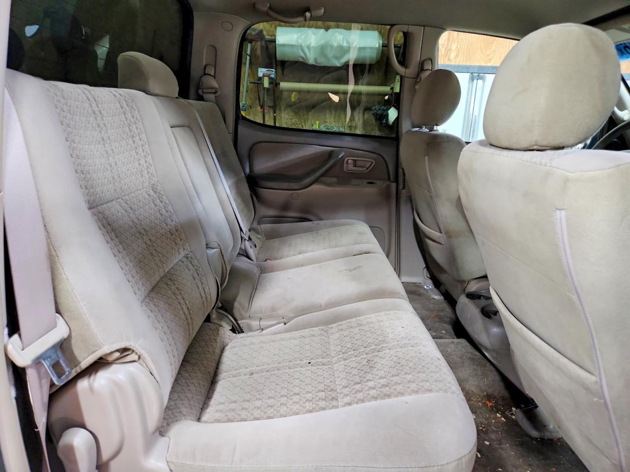 2005 Toyota Tundra Double Cab Sr5 Tan vin: 5TBET34185S496664
