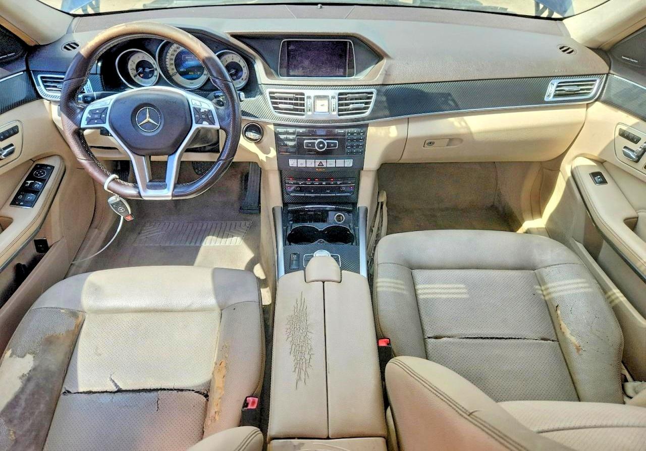 2014 Mercedes-benz E 350 4matic Синий vin: WDDHF8JB3EA988995