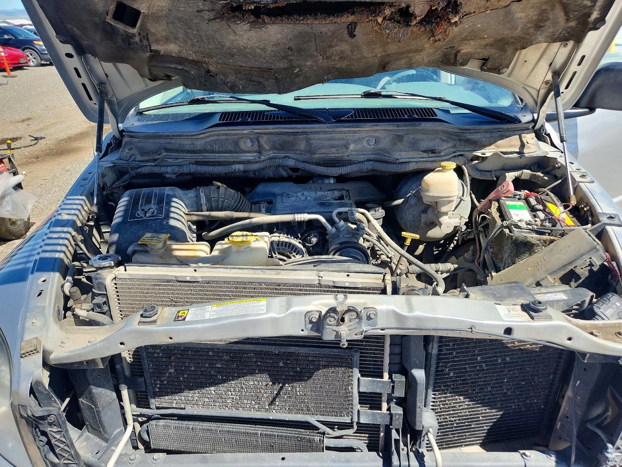 2007 Dodge Ram 1500 Серебряный vin: 3D7KS19D57G724910