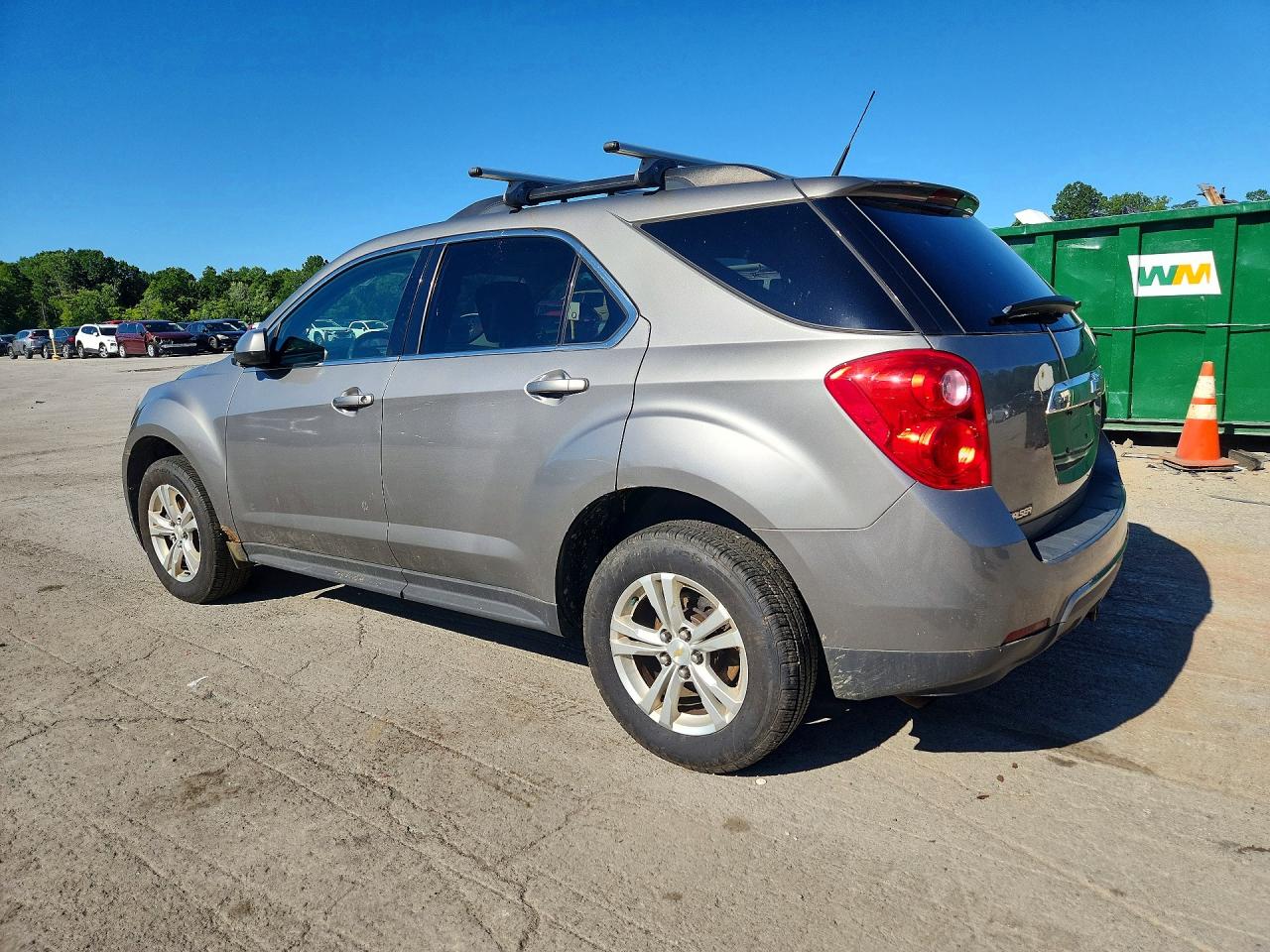 2012 Chevrolet Equinox Lt Gray vin: 2GNFLEEK1C6292995