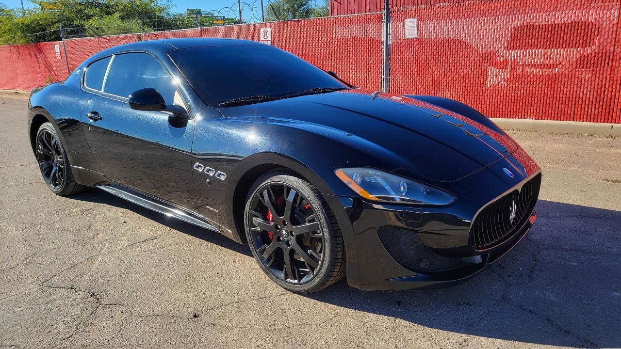 2013 Maserati Granturismo S Black vin: ZAM45VLA2D0071464