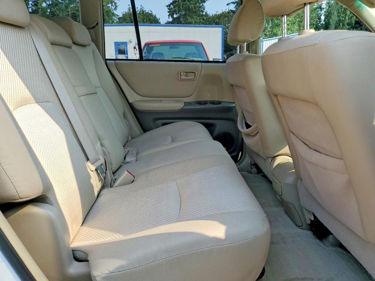 2007 Toyota Highlander Hybrid White vin: JTEHW21A370040440