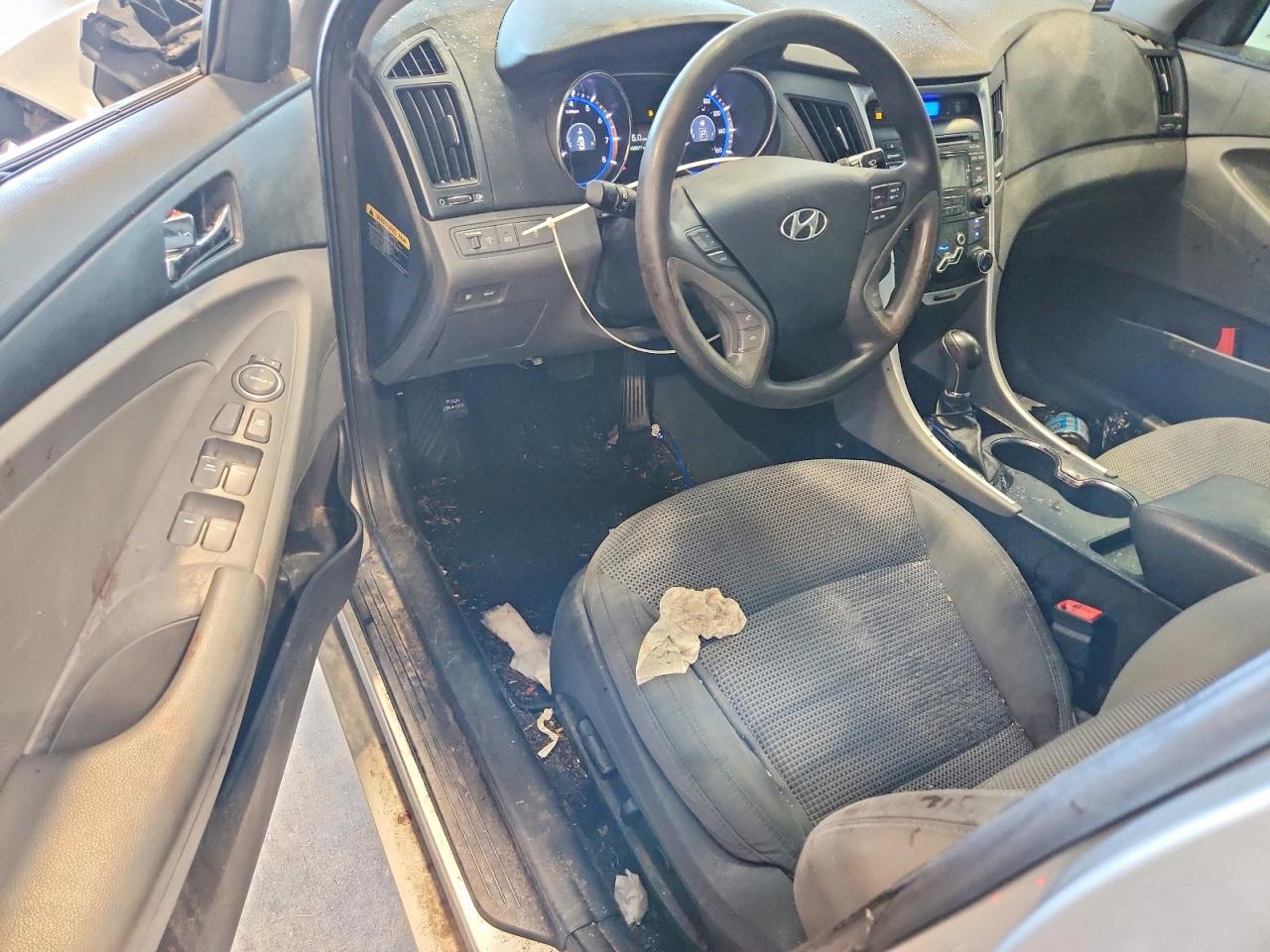 2012 Hyundai Sonata Gls Silver vin: 5NPEB4AC5CH425964