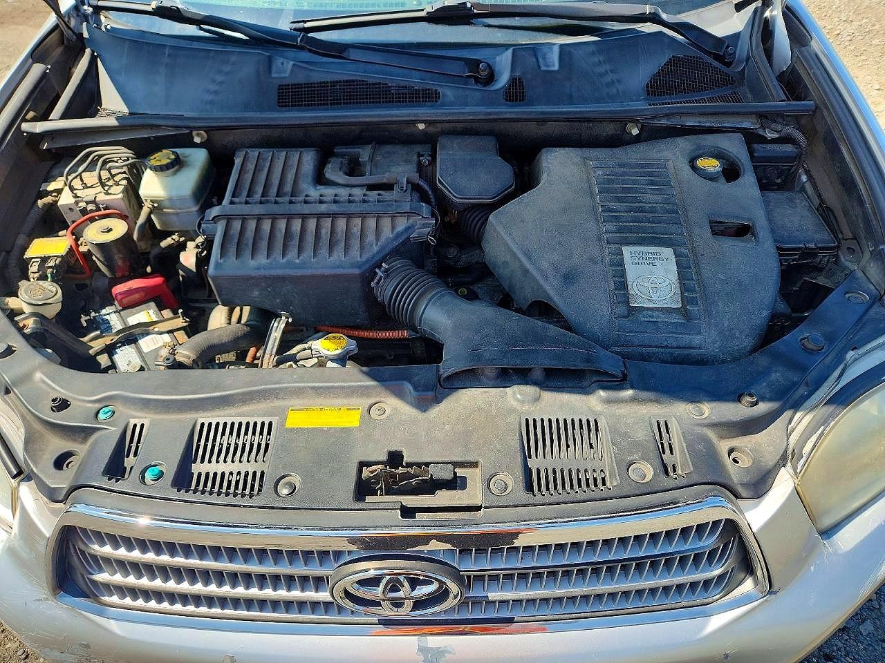 2009 Toyota Highlander Hybrid Limited Silver vin: JTEEW44AX92034216