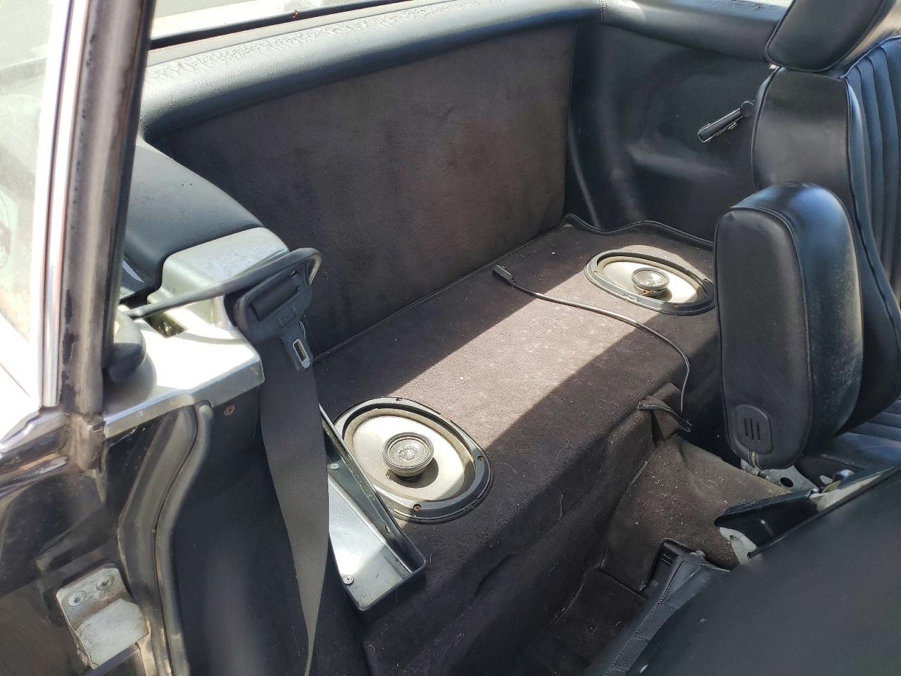 1989 Mercedes-benz 560 Sl Black vin: WDBBA48D9KA094430
