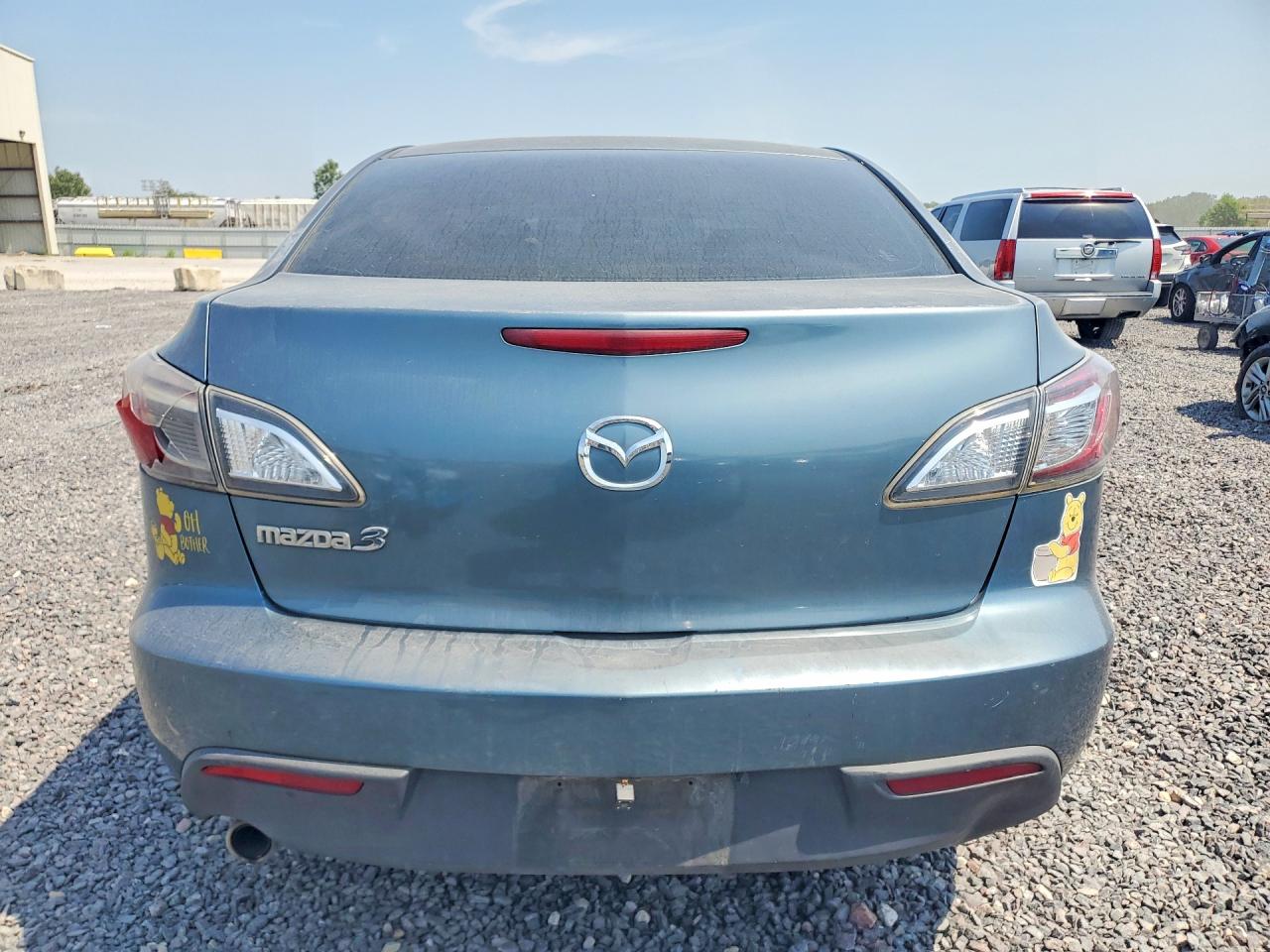 2010 Mazda 3 I Blue vin: JM1BL1SF6A1143070